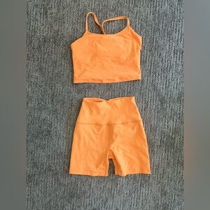 Beyond Yoga Space Dye Short and Tank Set size Small